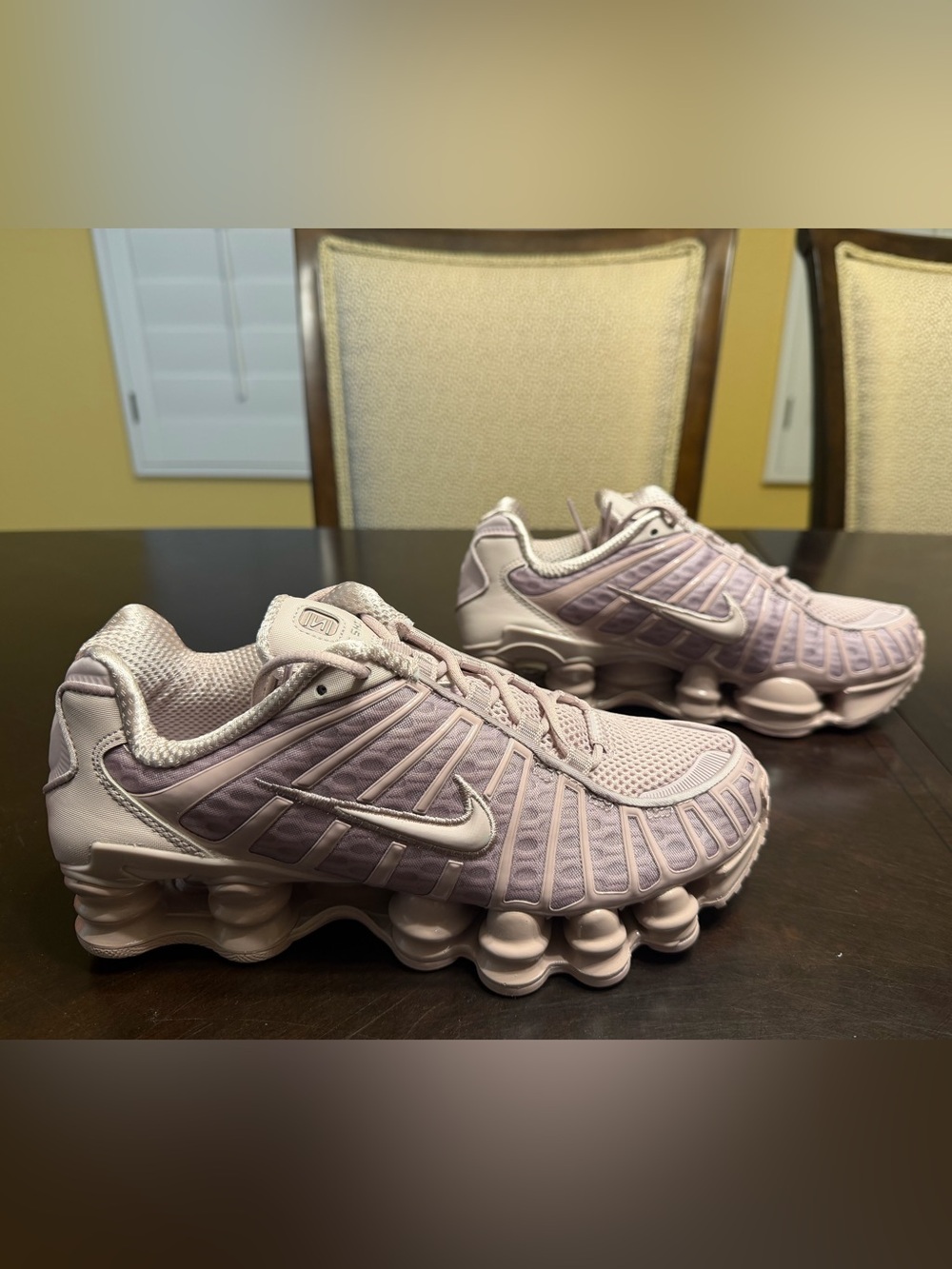 New Nike Shox TL Pink Sneakers Shoes Size US 7.5 - Picture 2 of 15